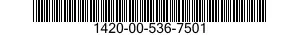 1420-00-536-7501  1420005367501 005367501