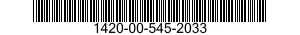 1420-00-545-2033  1420005452033 005452033