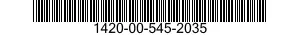 1420-00-545-2035  1420005452035 005452035