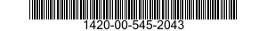 1420-00-545-2043  1420005452043 005452043