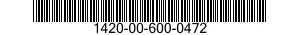 1420-00-600-0472  1420006000472 006000472