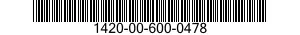 1420-00-600-0478  1420006000478 006000478