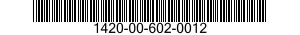 1420-00-602-0012  1420006020012 006020012