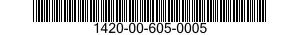 1420-00-605-0005  1420006050005 006050005