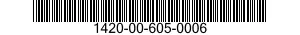 1420-00-605-0006  1420006050006 006050006