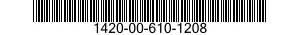 1420-00-610-1208  1420006101208 006101208