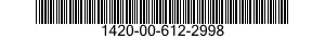 1420-00-612-2998  1420006122998 006122998