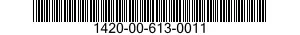 1420-00-613-0011  1420006130011 006130011