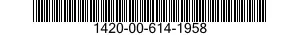 1420-00-614-1958  1420006141958 006141958