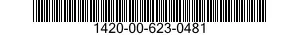 1420-00-623-0481  1420006230481 006230481