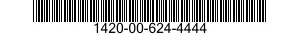 1420-00-624-4444  1420006244444 006244444