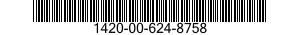 1420-00-624-8758 PLATE,THREADED 1420006248758 006248758