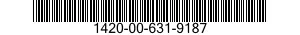1420-00-631-9187  1420006319187 006319187