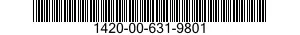 1420-00-631-9801  1420006319801 006319801