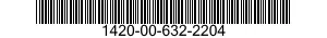 1420-00-632-2204  1420006322204 006322204