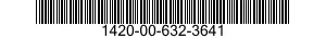 1420-00-632-3641  1420006323641 006323641
