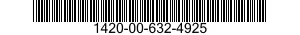 1420-00-632-4925  1420006324925 006324925