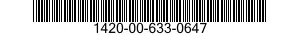 1420-00-633-0647  1420006330647 006330647