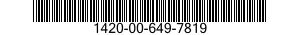 1420-00-649-7819  1420006497819 006497819