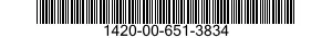 1420-00-651-3834  1420006513834 006513834
