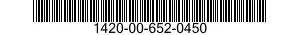 1420-00-652-0450  1420006520450 006520450