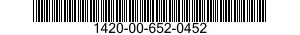 1420-00-652-0452  1420006520452 006520452