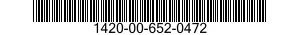 1420-00-652-0472  1420006520472 006520472
