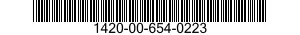 1420-00-654-0223  1420006540223 006540223
