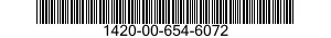 1420-00-654-6072  1420006546072 006546072