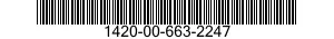 1420-00-663-2247  1420006632247 006632247