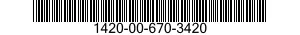 1420-00-670-3420  1420006703420 006703420