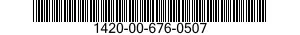 1420-00-676-0507  1420006760507 006760507
