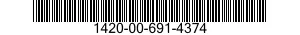 1420-00-691-4374  1420006914374 006914374