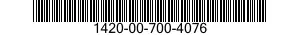 1420-00-700-4076  1420007004076 007004076