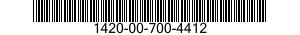 1420-00-700-4412  1420007004412 007004412