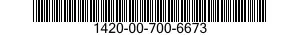 1420-00-700-6673  1420007006673 007006673