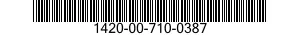 1420-00-710-0387  1420007100387 007100387