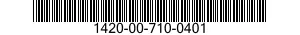 1420-00-710-0401  1420007100401 007100401