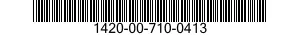 1420-00-710-0413  1420007100413 007100413