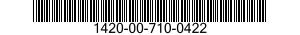1420-00-710-0422  1420007100422 007100422