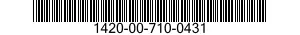 1420-00-710-0431  1420007100431 007100431