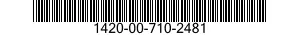 1420-00-710-2481  1420007102481 007102481