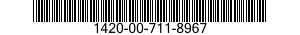 1420-00-711-8967  1420007118967 007118967