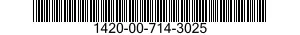 1420-00-714-3025  1420007143025 007143025