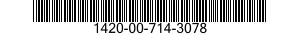 1420-00-714-3078  1420007143078 007143078