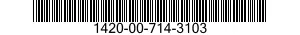 1420-00-714-3103  1420007143103 007143103