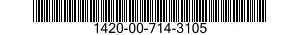 1420-00-714-3105  1420007143105 007143105