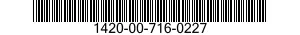 1420-00-716-0227  1420007160227 007160227