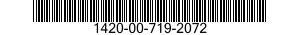 1420-00-719-2072  1420007192072 007192072