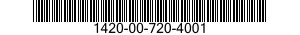 1420-00-720-4001  1420007204001 007204001